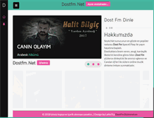 Tablet Screenshot of dostfm.net